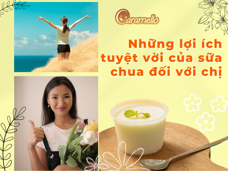 Những lợi ích của sữa chua đối với phụ nữ