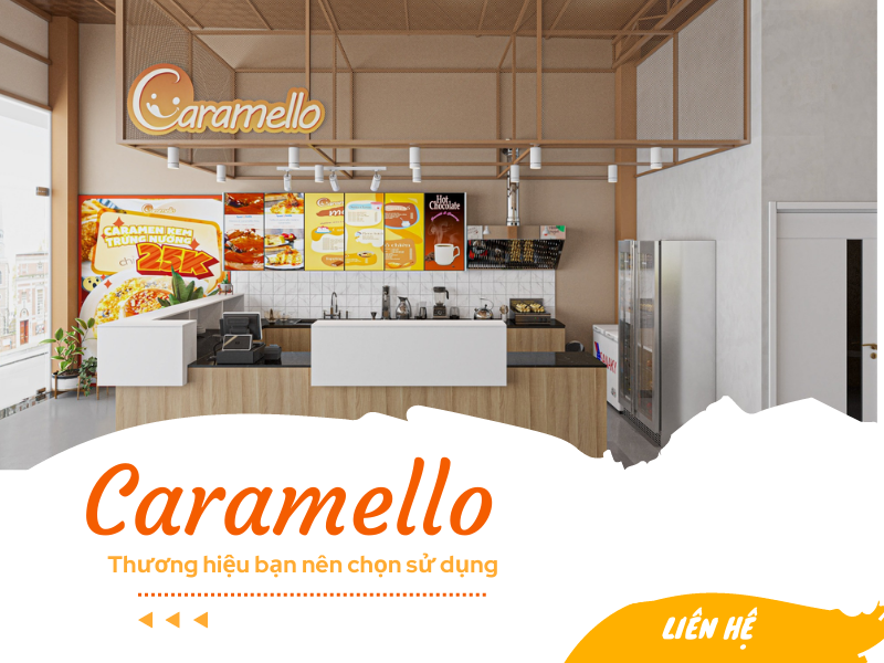 Caramello thương hiệu ăn vặt ngon tại Hà Nội 