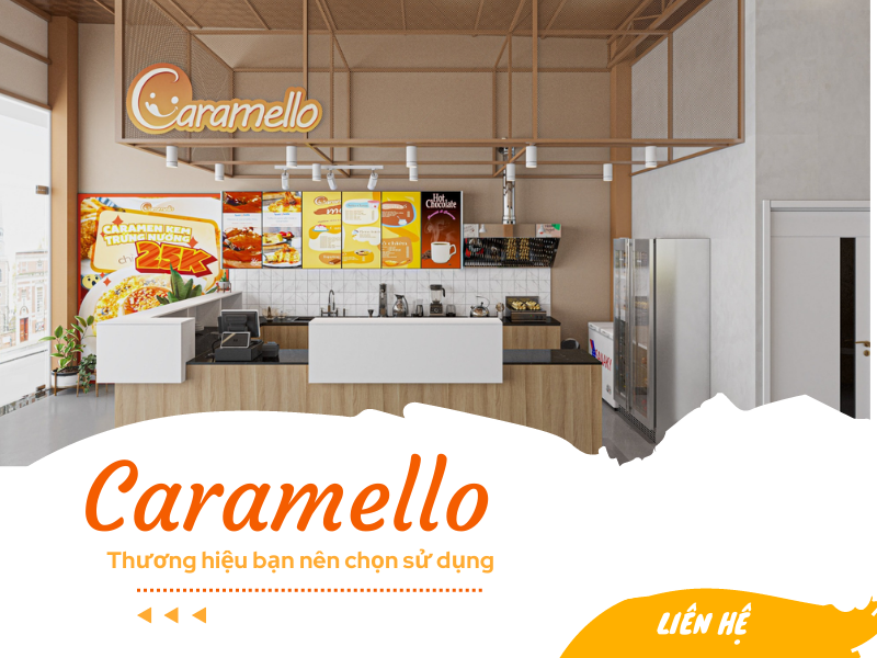 Caramello thương hiệu ăn vặt ngon tại Hà Nội
